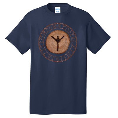 Algiz Elder Futhark Rune Tall T-Shirt