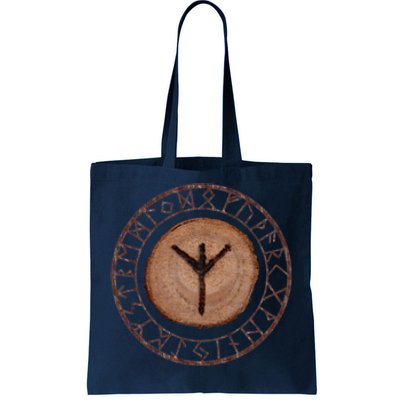 Algiz Elder Futhark Rune Tote Bag