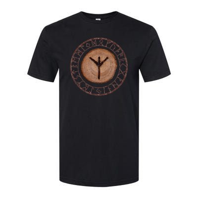 Algiz Elder Futhark Rune Softstyle® CVC T-Shirt