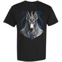 Anubis Egyptian God Realistic Garment-Dyed Heavyweight T-Shirt