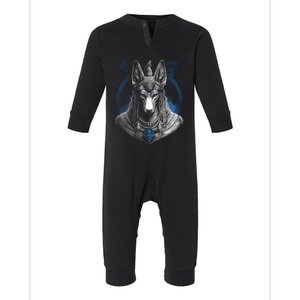 Anubis Egyptian God Realistic Infant Fleece One Piece