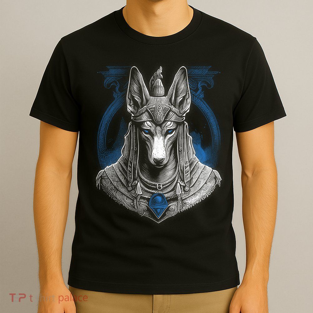 Anubis Egyptian God Realistic T-Shirt