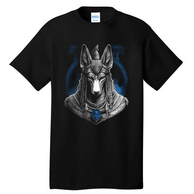 Anubis Egyptian God Realistic Tall T-Shirt