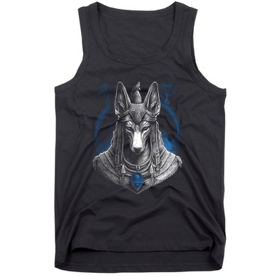 Anubis Egyptian God Realistic Tank Top