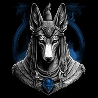 Anubis Egyptian God Realistic Visor