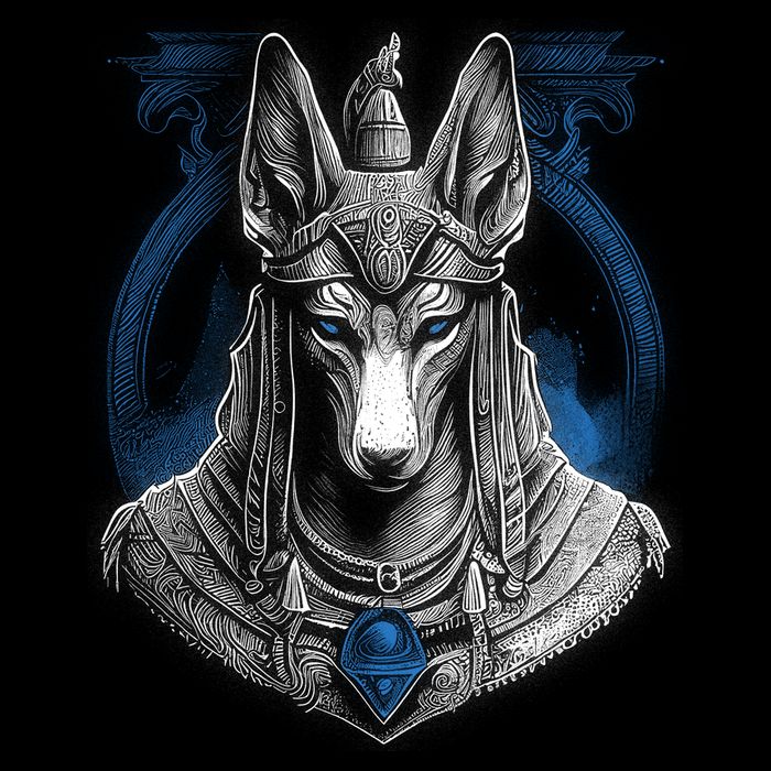Anubis Egyptian God Realistic Visor
