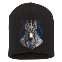 Anubis Egyptian God Realistic Short Acrylic Beanie