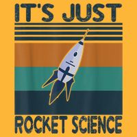 Aerospace Engineering Gifts It's Just Rocket Science Space Sustainable Knit Beanie