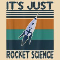 Aerospace Engineering Gifts It's Just Rocket Science Space Drawstring Bag