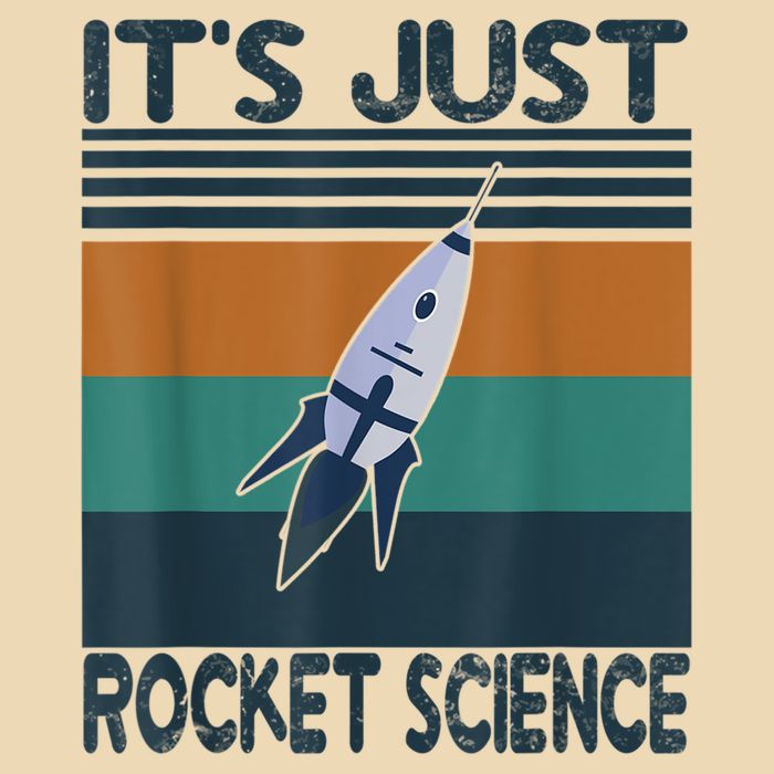 Aerospace Engineering Gifts It's Just Rocket Science Space Drawstring Bag