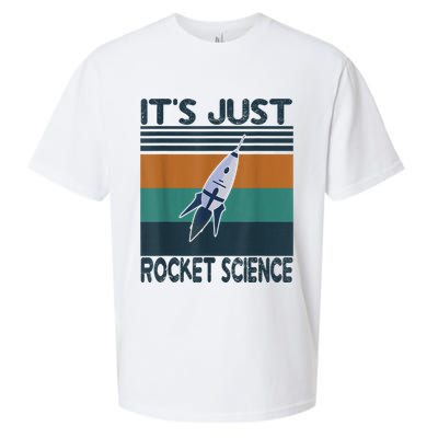 Aerospace Engineering Gifts It's Just Rocket Science Space Sueded Cloud Jersey T-Shirt