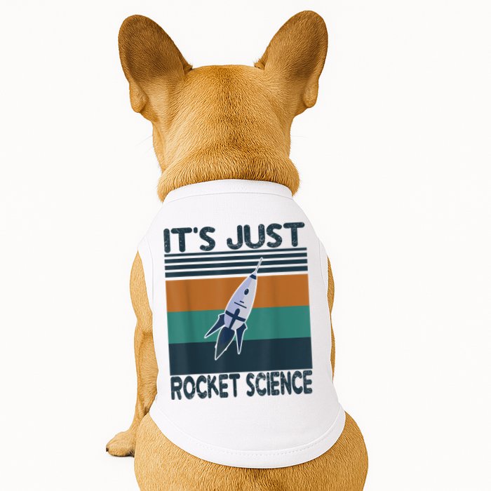 Aerospace Engineering Gifts It's Just Rocket Science Space Doggie Tank