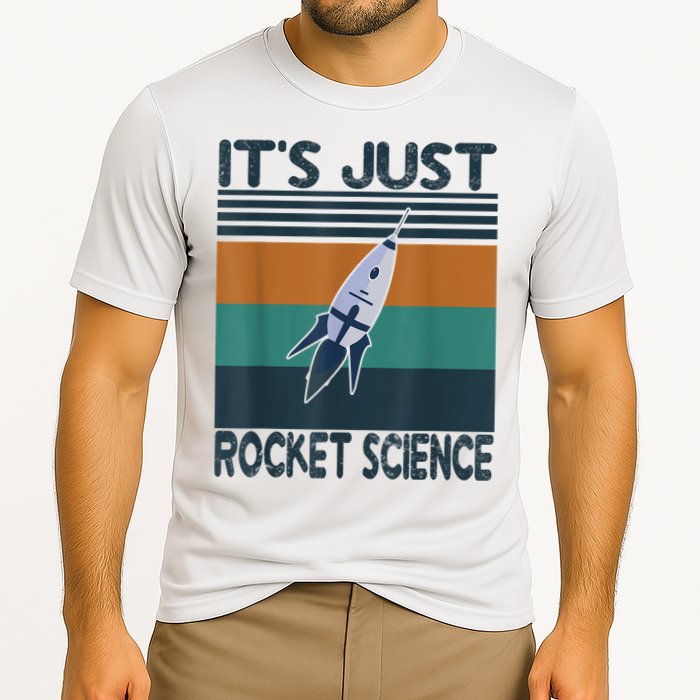 Aerospace Engineering Gifts It's Just Rocket Science Space Performance Shirt