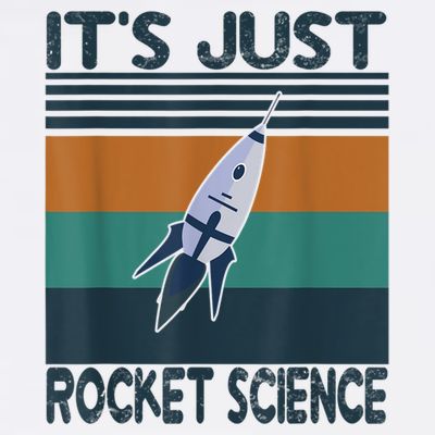 Aerospace Engineering Gifts It's Just Rocket Science Space T-Shirt