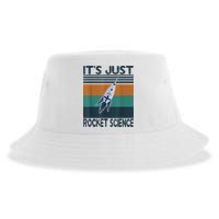 Aerospace Engineering Gifts It's Just Rocket Science Space Sustainable Bucket Hat