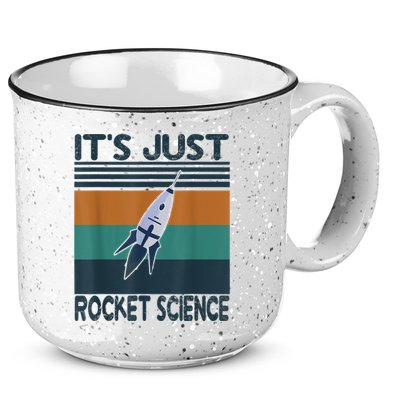 Aerospace Engineering Gifts It's Just Rocket Science Space 15oz Campfire Ceramic Mug