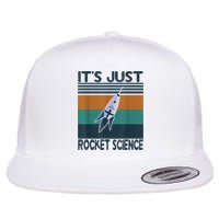 Aerospace Engineering Gifts It's Just Rocket Science Space Flatbill Hat