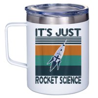 Aerospace Engineering Gifts It's Just Rocket Science Space 12oz Stainless Steel Coffee Mug