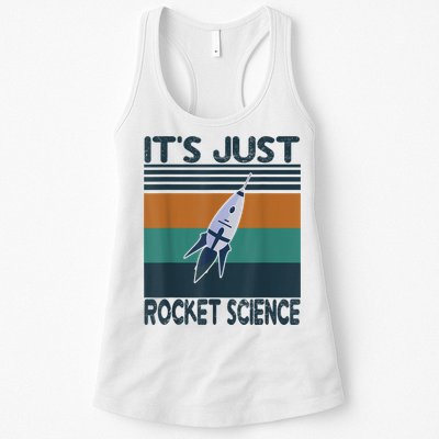 Aerospace Engineering Gifts It's Just Rocket Science Space Womens Tank Top