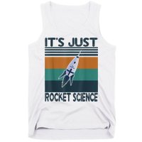 Aerospace Engineering Gifts It's Just Rocket Science Space Tank Top