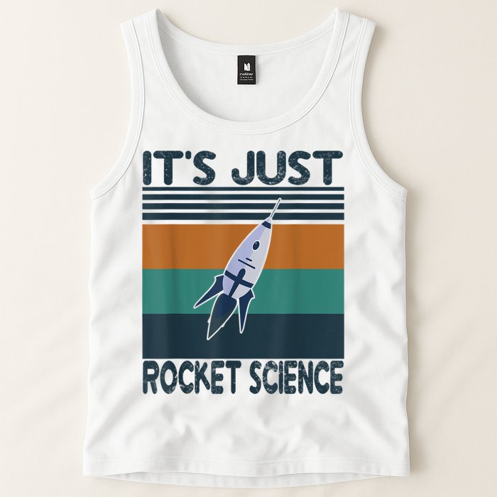 Aerospace Engineering Gifts It's Just Rocket Science Space Tank Top