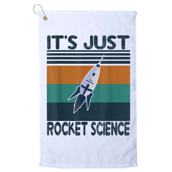 Aerospace Engineering Gifts It's Just Rocket Science Space Golf Towel