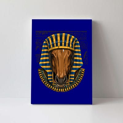 Ancient Egyptian Goddess Horse Pyramid Horse Lover Cow Gift Canvas