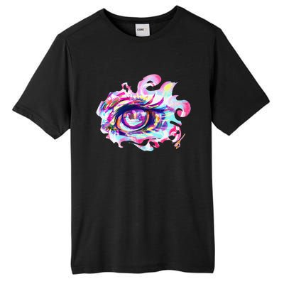 Anime Eye Girl Eyes Anime Fan Gift Tall Fusion ChromaSoft Performance T-Shirt