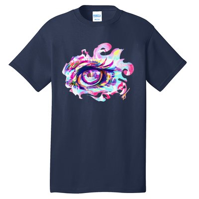 Anime Eye Girl Eyes Anime Fan Gift Tall T-Shirt