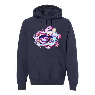 Anime Eye Girl Eyes Anime Fan Gift Premium Hoodie