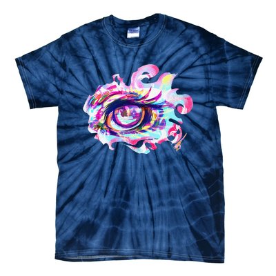 Anime Eye Girl Eyes Anime Fan Gift Tie-Dye T-Shirt