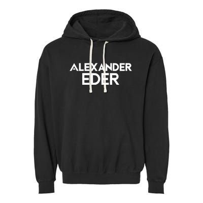 Alexander Eder Ganz Normal GestöRt Garment-Dyed Fleece Hoodie