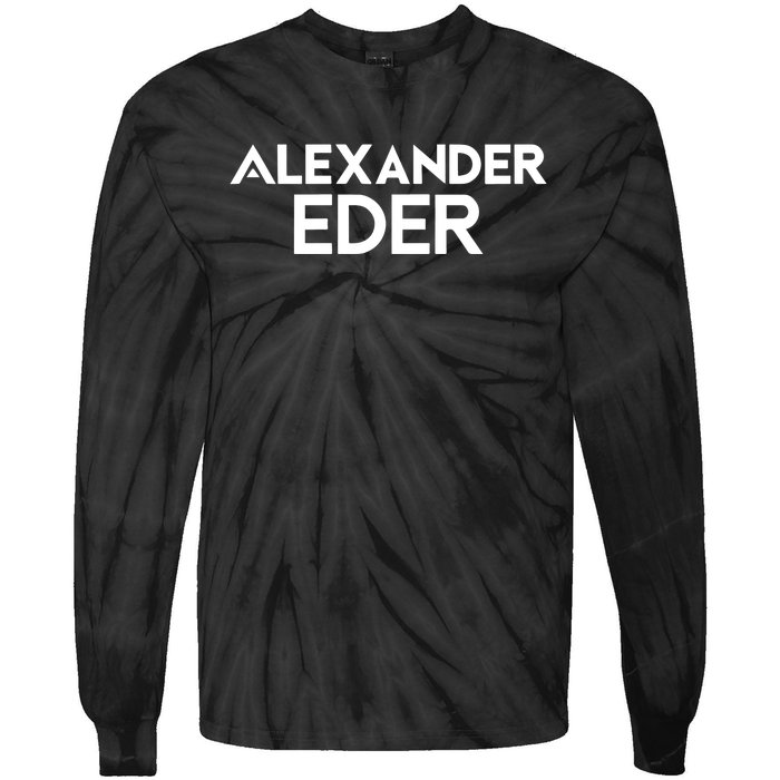 Alexander Eder Ganz Normal GestöRt Tie-Dye Long Sleeve Shirt