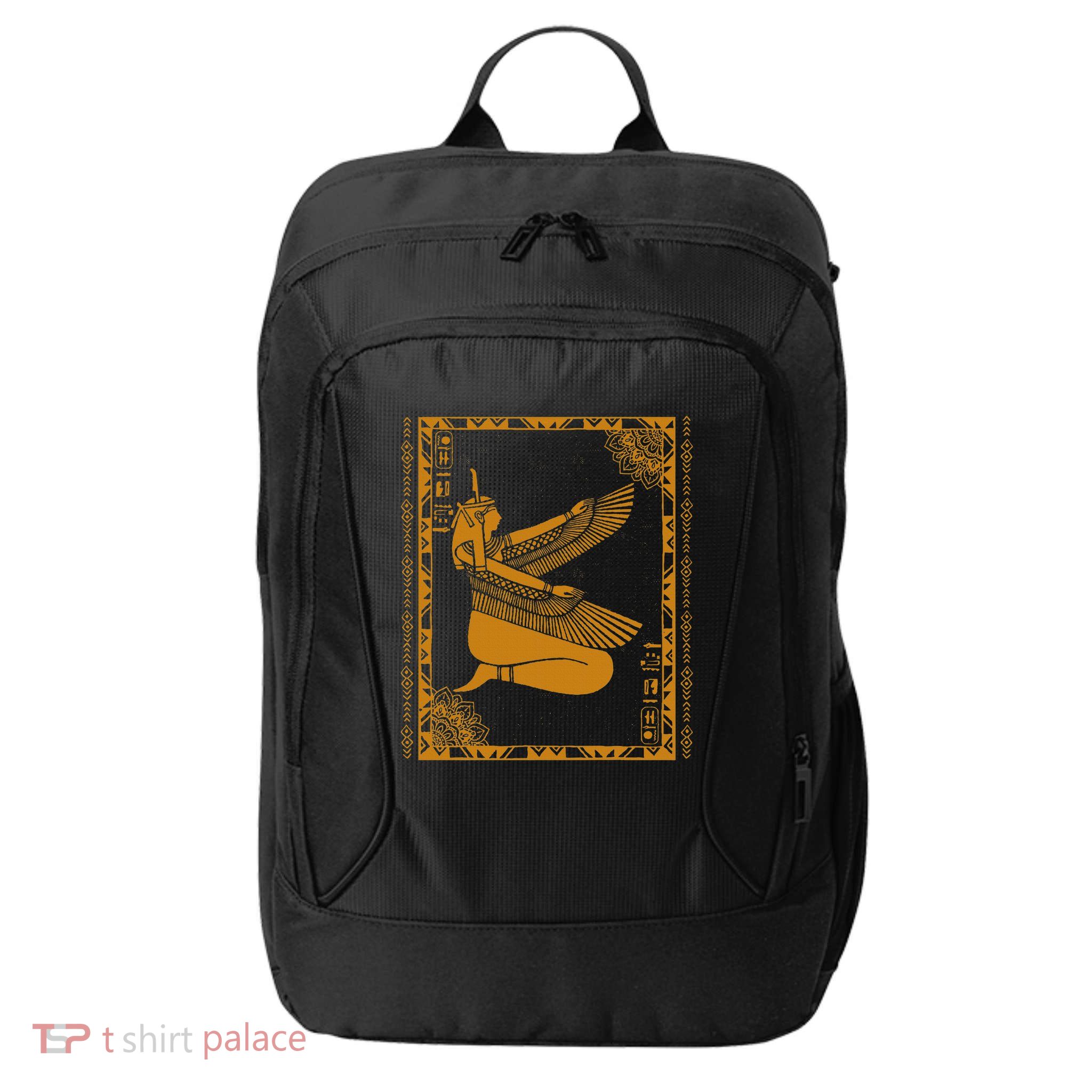 Ancient Egypt Goddess Maat Ma’At Egyptian Kemet City Backpack