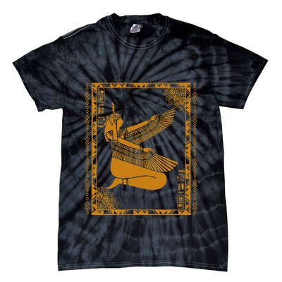 Ancient Egypt Goddess Maat Ma’At Egyptian Kemet Tie-Dye T-Shirt