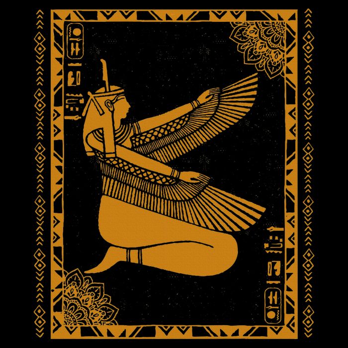 Ancient Egypt Goddess Maat Ma’At Egyptian Kemet Toddler Hoodie
