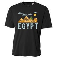 Africa Egyptian Hieroglyphics Cairo Egypt Cooling Performance Crew T-Shirt