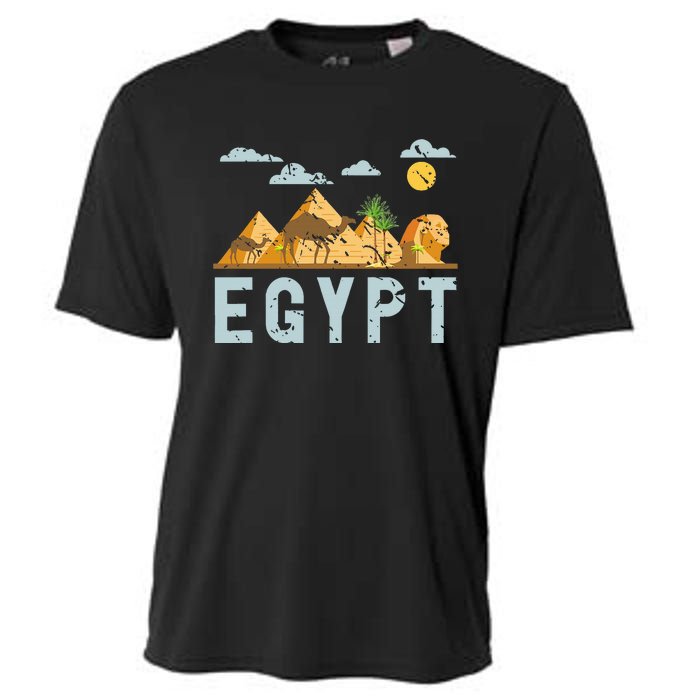 Africa Egyptian Hieroglyphics Cairo Egypt Cooling Performance Crew T-Shirt