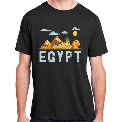 Africa Egyptian Hieroglyphics Cairo Egypt Adult ChromaSoft Performance T-Shirt