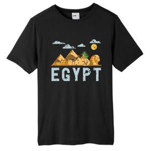 Africa Egyptian Hieroglyphics Cairo Egypt Tall Fusion ChromaSoft Performance T-Shirt