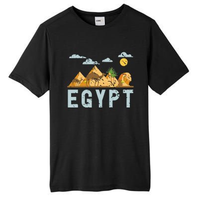 Africa Egyptian Hieroglyphics Cairo Egypt Tall Fusion ChromaSoft Performance T-Shirt