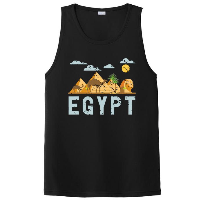 Africa Egyptian Hieroglyphics Cairo Egypt PosiCharge Competitor Tank