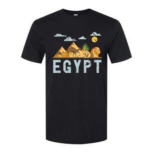 Africa Egyptian Hieroglyphics Cairo Egypt Softstyle CVC T-Shirt