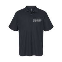 Almost Every Hand YouVe Ever Shaken Has Had A Dick In It Softstyle Adult Sport Polo