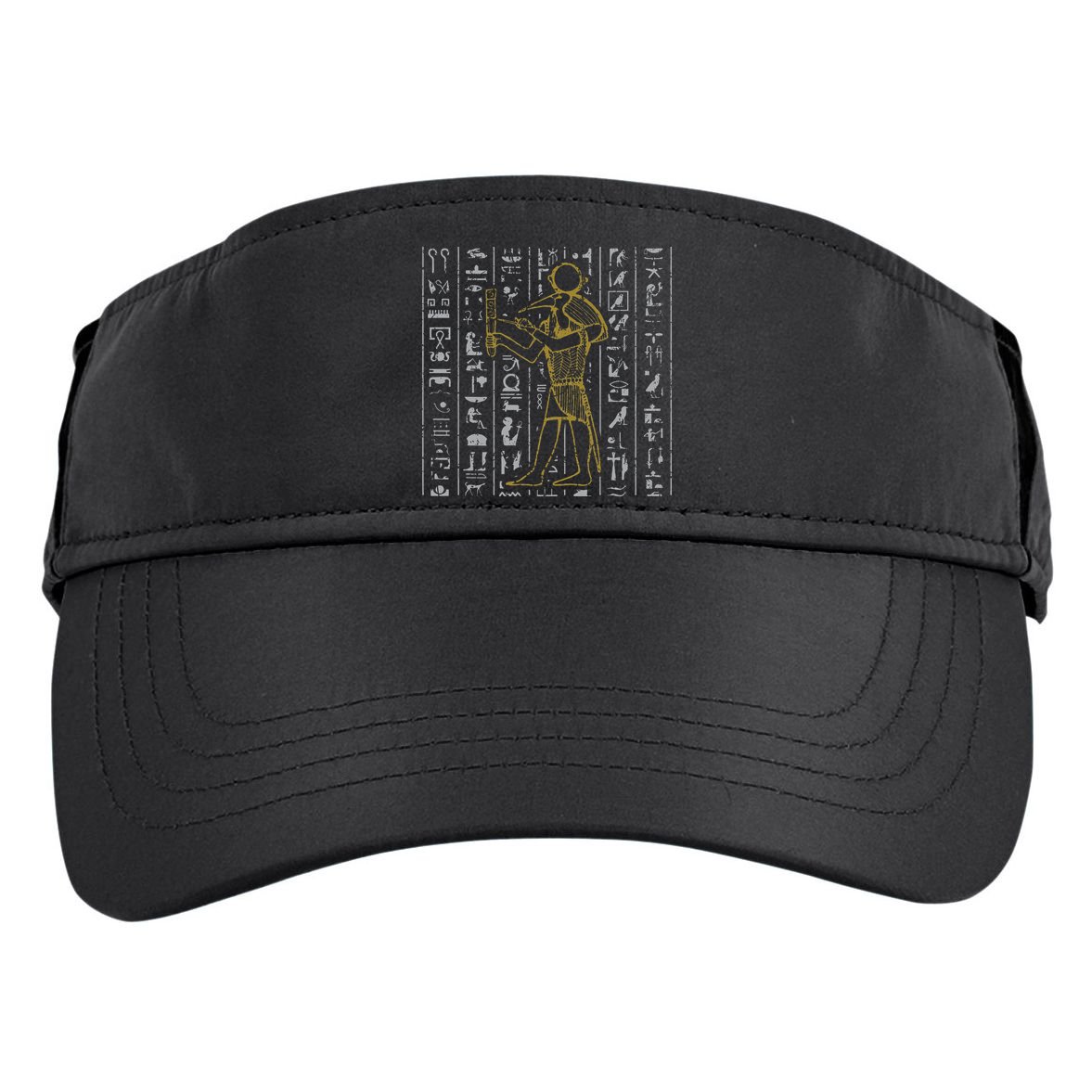 Ancient Egypt History Egyptian Hieroglyphics  Adult Drive Performance Visor