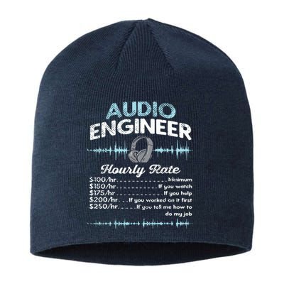 Audio Engineer I Tone Engineer I Sound Engineer Sustainable Beanie