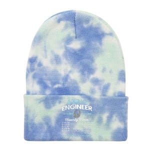 Audio Engineer I Tone Engineer I Sound Engineer Tie Dye 12in Knit Beanie