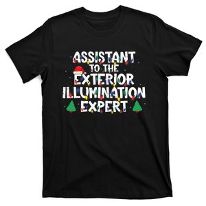 Assistant Exterior Illumination Expert Christmas Lights Hat T-Shirt