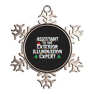 Assistant Exterior Illumination Expert Christmas Lights Hat Metallic Star Ornament