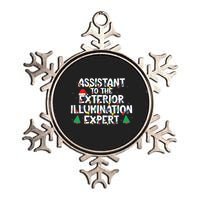 Assistant Exterior Illumination Expert Christmas Lights Hat Metallic Star Ornament